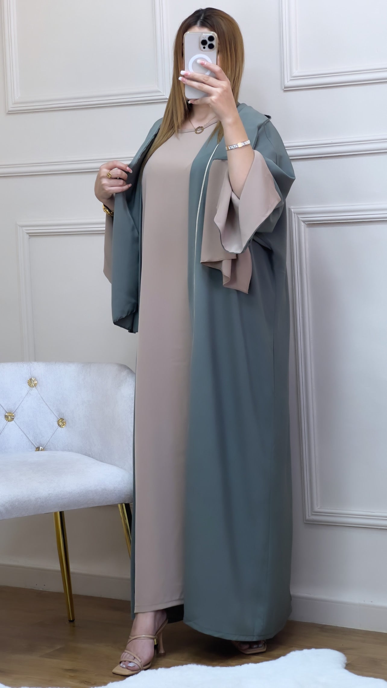 Ensemble (Abaya+Sous Abaya+Foulard)